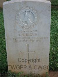 Dar Es Salaam War Cemetery - Dixon, B E